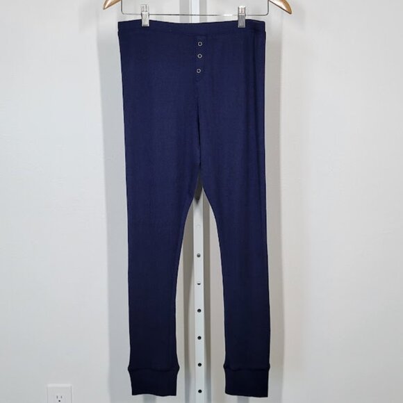 FREE PRESS ribbed thermal joggers pants  Sz M NEW - Picture 1 of 8